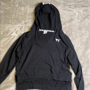 Black ‘PINK’ hoodie sweatshirt